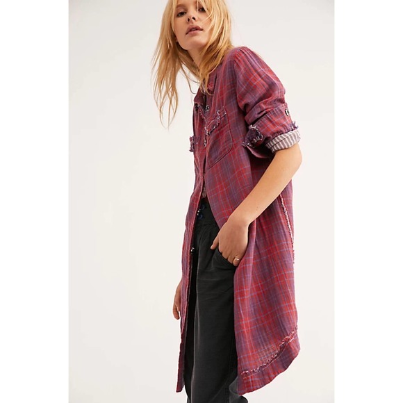 Free People Tops - Free people We The Free Sedona Long Line Women’s Shirt